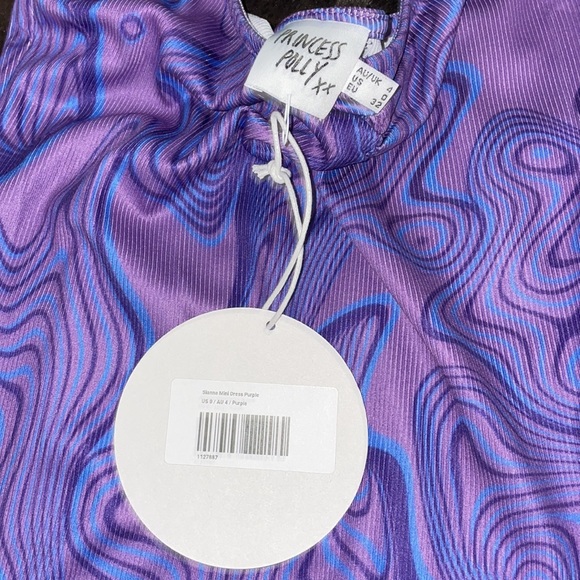 Sianna mini dress purple - Picture 2 of 4